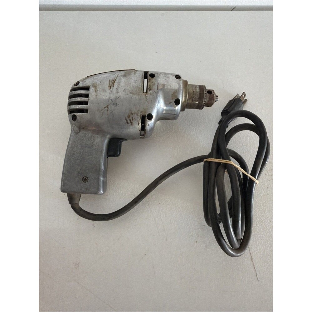 Ram Tool FURY 1/4" DRILL 2.0 AMPS 115 VAC 2000rpm MODEL NO. F-11 no chuck Key